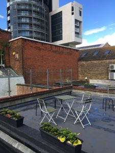 Our roof terrace in the heart of Finsbury Park